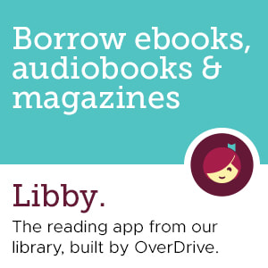 download ebooks and audiobooks through Overdrive